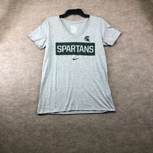 Nike Dri-Fit V-neck size large. The front says Spartans
